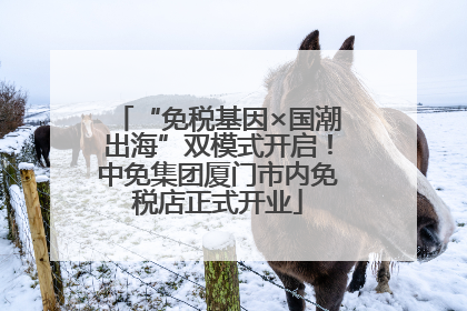 “免税基因×国潮出海”双模式开启！中免集团厦门市内免税店正式开业
