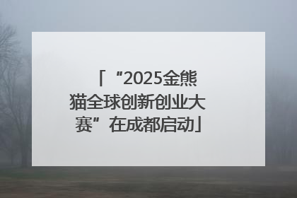 “2025金熊猫全球创新创业大赛”在成都启动