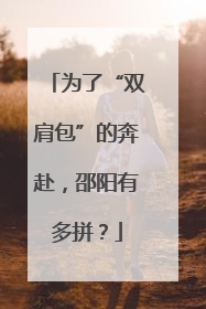为了“双肩包”的奔赴，邵阳有多拼？