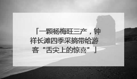 一颗杨梅旺三产，钟祥长滩四季采摘带给游客“舌尖上的惊喜”