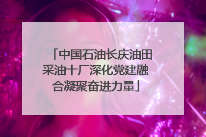 中国石油长庆油田采油十厂深化党建融合凝聚奋进力量