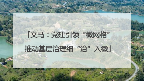 义马：党建引领“微网格” 推动基层治理细“治”入微