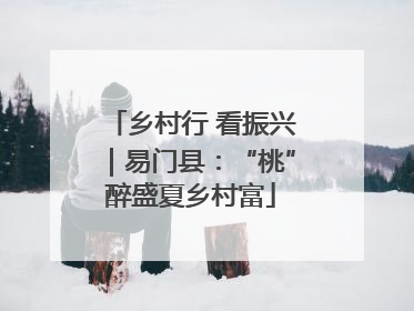 乡村行 看振兴｜易门县：“桃”醉盛夏乡村富
