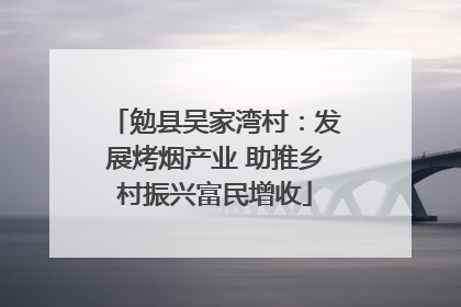 勉县吴家湾村：发展烤烟产业 助推乡村振兴富民增收