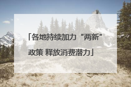 各地持续加力“两新”政策 释放消费潜力