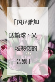 国足雅加达输球：又一场悲伤的告别