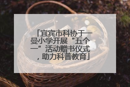 宜宾市科协于一曼小学开展“五个一”活动赠书仪式，助力科普教育
