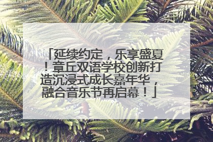 延续约定，乐享盛夏！章丘双语学校创新打造沉浸式成长嘉年华，融合音乐节再启幕！