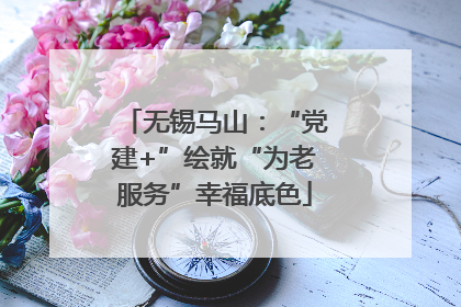 无锡马山：“党建+”绘就“为老服务”幸福底色