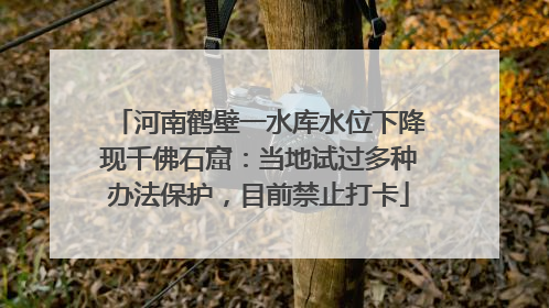 河南鹤壁一水库水位下降现千佛石窟：当地试过多种办法保护，目前禁止打卡