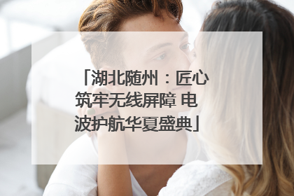 湖北随州：匠心筑牢无线屏障 电波护航华夏盛典