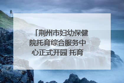 荆州市妇幼保健院托育综合服务中心正式开园 托育宣传月同步启动