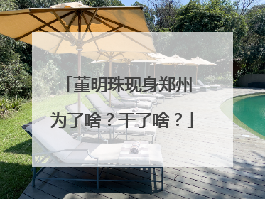 董明珠现身郑州 为了啥？干了啥？