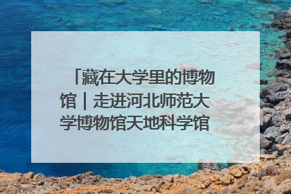 藏在大学里的博物馆｜走进河北师范大学博物馆天地科学馆：在校园里赴一场“宇宙之约”