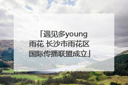 遇见多young雨花 长沙市雨花区国际传播联盟成立