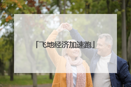 飞地经济加速跑