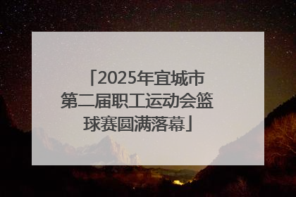 2025年宜城市第二届职工运动会篮球赛圆满落幕
